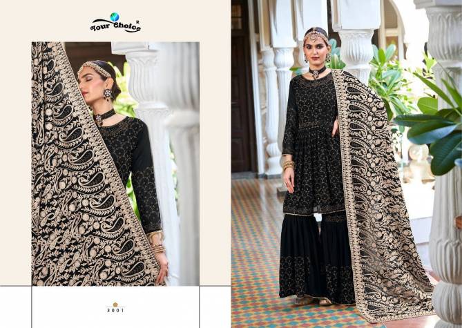 Your Choice Rajori Heavy Georgette Wedding Wear Designer Salwar Kameez Collection